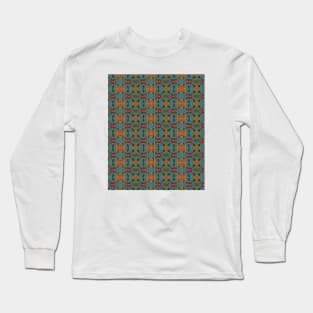 Mini Cube Print Pattern #02 Long Sleeve T-Shirt